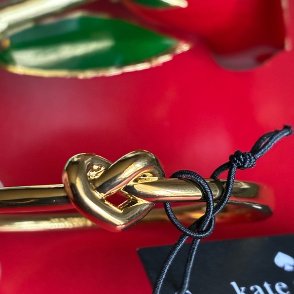 KATE SPADE Bracelet,Kate Spade Shiny Gold Knot Bracelet - Picture 3 of 11